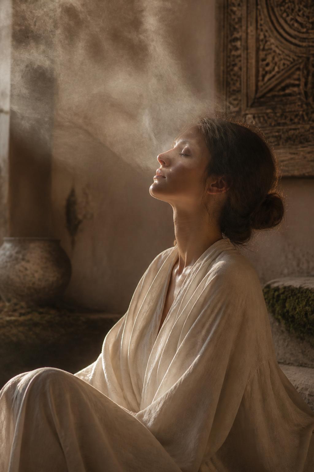 Anayah Roots i meditation